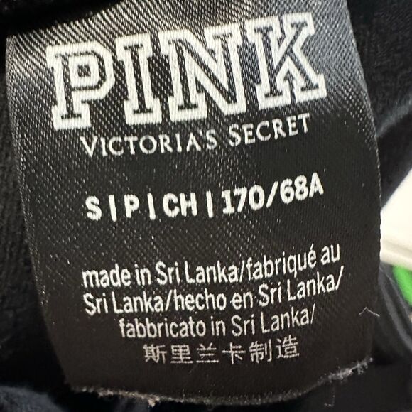 7 Pairs Victorias Secret Pink Leggings Yoga Pants Black Size Small - Picture 3 of 16